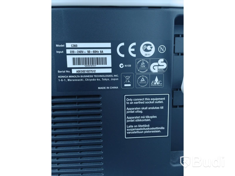 Skrivare KONICA MINOLTA bizhub C360