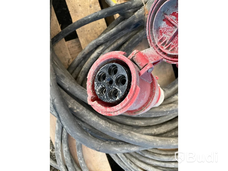 Kabel 25 m 3-fas stor samt 3-fas 25 m mindre