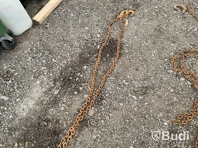 Kätting blandade storlekar 10 st samt kättingspännare och krokar