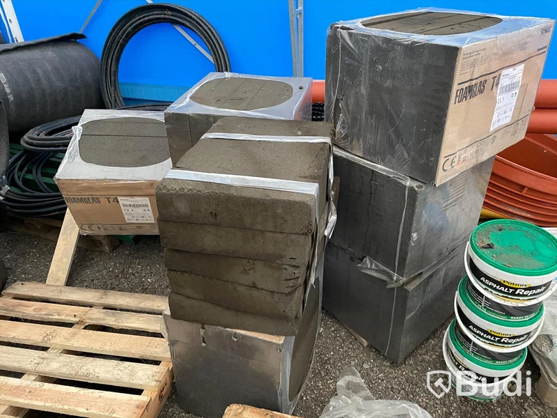 Foamglas T4, 6 st obrutna 1 st bruten