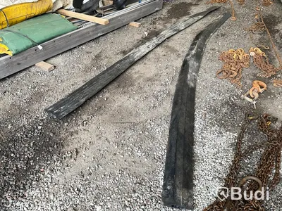 2st 4 meter överkörningsramp i gummi
