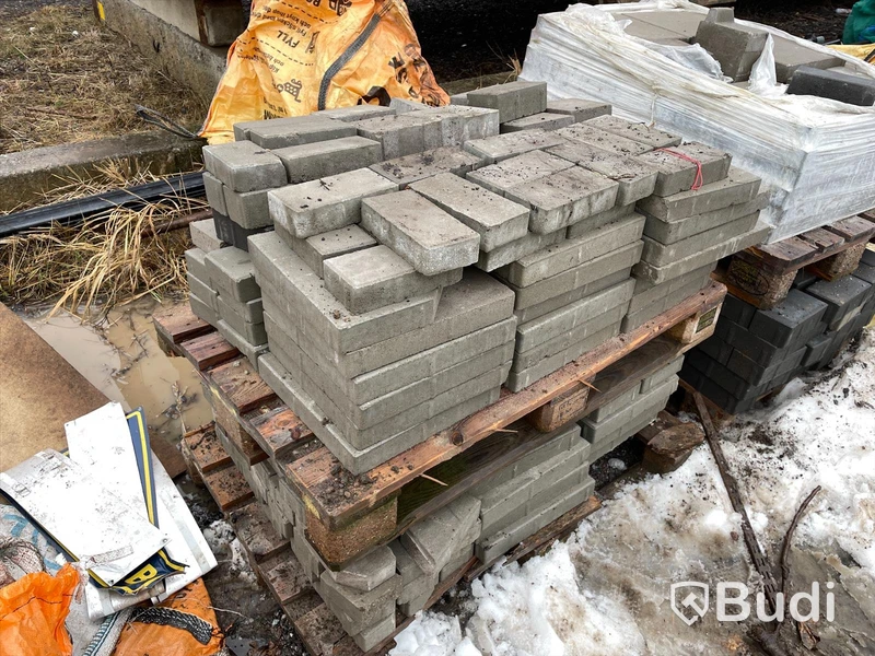 2 pall gatusten, blandade sorter