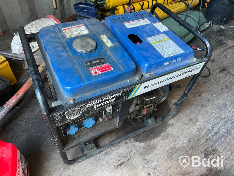 Dieselaggregat/elverk/reservkraftsaggregat Mellga MDG6000CLE, 1-FAS