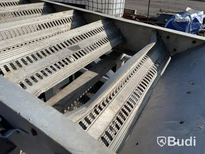 Stege i aluminium 16 steg, ca 5 meter