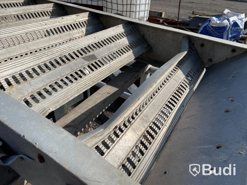 Stege i aluminium 16 steg, ca 5 meter