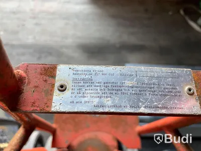1st svetskärra, flaskkärra, KV-460 för 20 liters flaska. Den röda på bilden