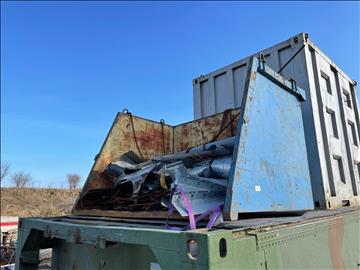 Lyftbar liten container BM-fäste