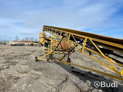 Baltransportör 10m, sikt, matjordssikt mindre modell