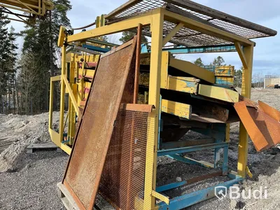 Baltransportör 10m, sikt, matjordssikt mindre modell