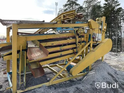 Baltransportör 10m, sikt, matjordssikt mindre modell