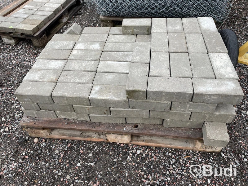 Marksten, plattor, betongblock samt passbitar