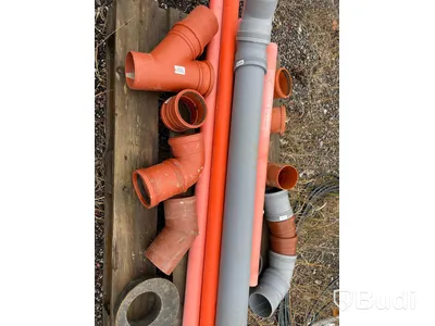 10 st Brunnsbeteckningar samt div PVC kopplingar