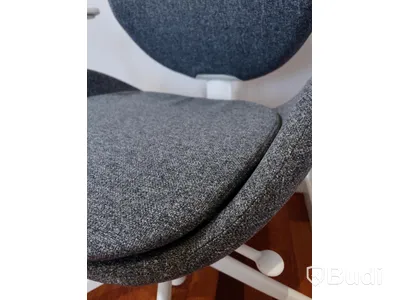 Kontorsstol höj- och sänkbar IKEA Hattefjäll med armstöd