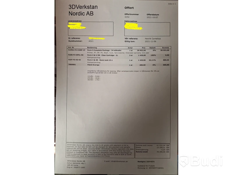 3D-skrivare Form 3