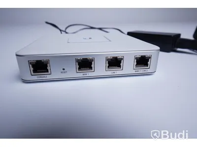 UBIQUITY UniFi Security Gateway ink strömadapter