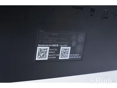Datorskärm - Dell U3818DW UltraSharp 38" Välvd. OBS! skärm skadad, kablar saknas, se bilder