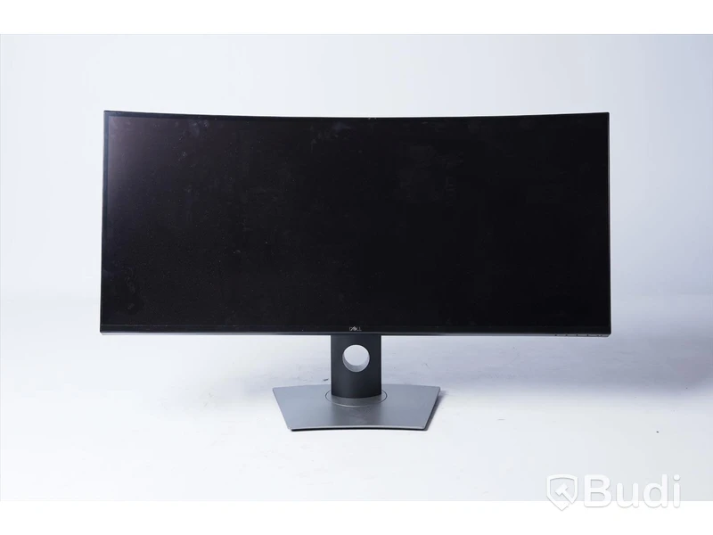 Datorskärm - Dell U3818DW UltraSharp 38" Välvd. OBS! skärm skadad, kablar saknas, se bilder