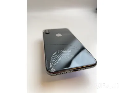 Mobil Apple iPhone Xs 64GB. inkl laddare. OBS! Sprucken fram/baksida