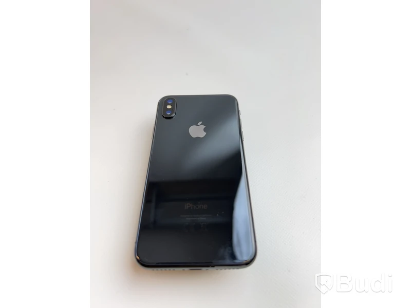 Mobil Apple iPhone X 256GB med originalförpackning och laddare