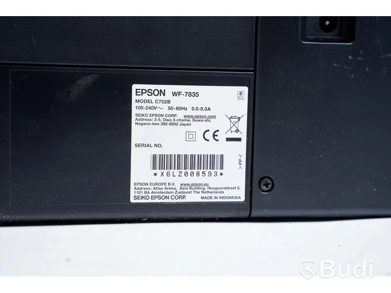 Skrivare, skanner, kopiator och fax – Epson WorkForce WF-7835