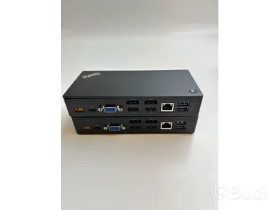 2 st. Lenovo ThinkPad USB-C Dock inkl. strömkabel.