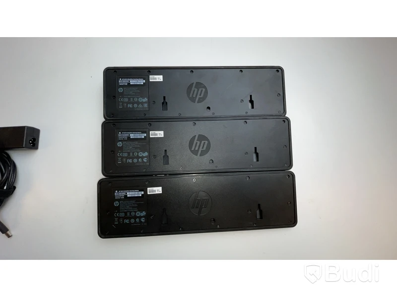 3 st. HP UltraSlim dockningsstation inkl. strömkabel.