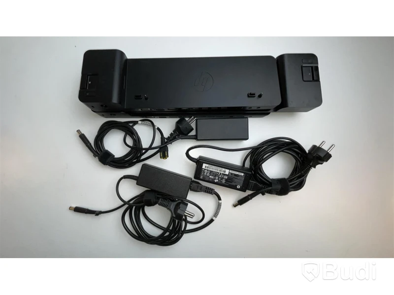 3 st. HP UltraSlim dockningsstation inkl. strömkabel.