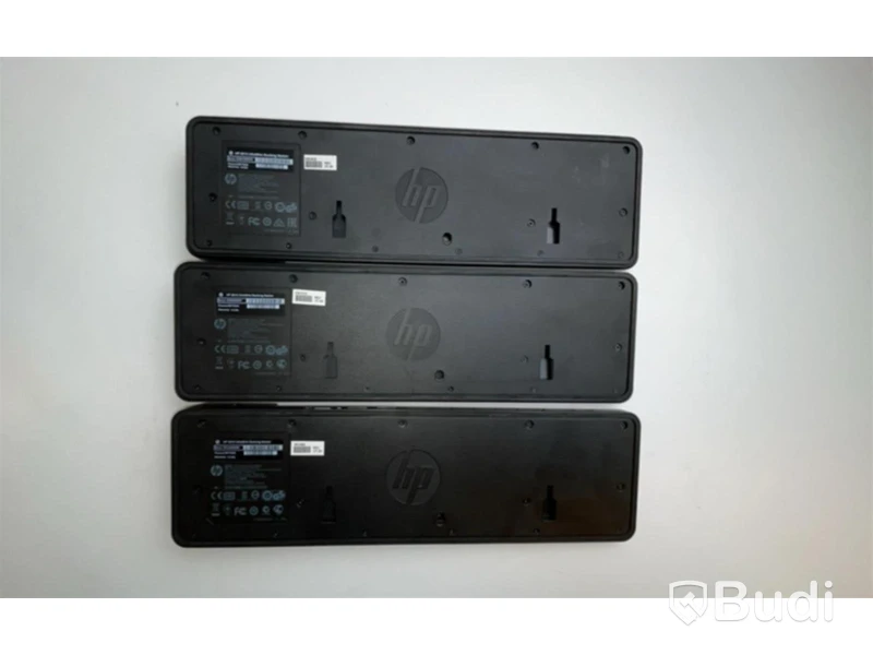 3 st. HP UltraSlim dockningsstation inkl. strömkabel.
