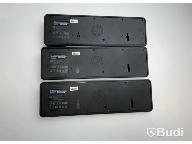 3 st. HP UltraSlim dockningsstation inkl. strömkabel.
