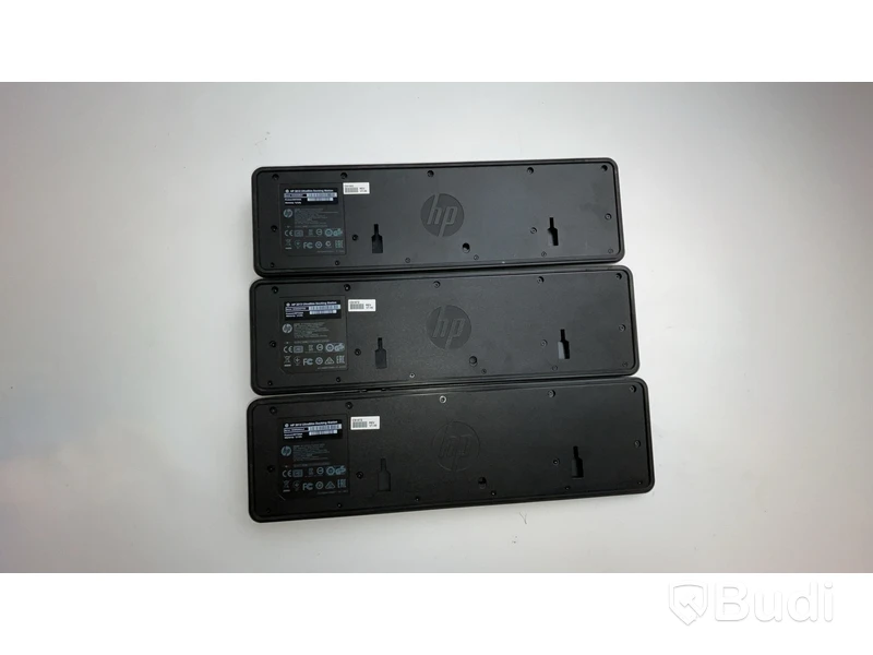 3 st. HP UltraSlim dockningsstation inkl. strömkabel.