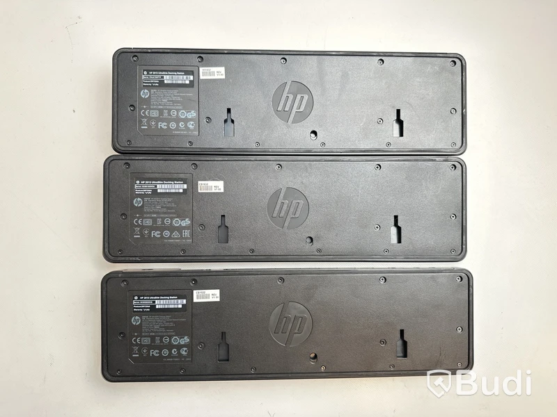 3 st. HP UltraSlim dockningsstation inkl. strömkabel.