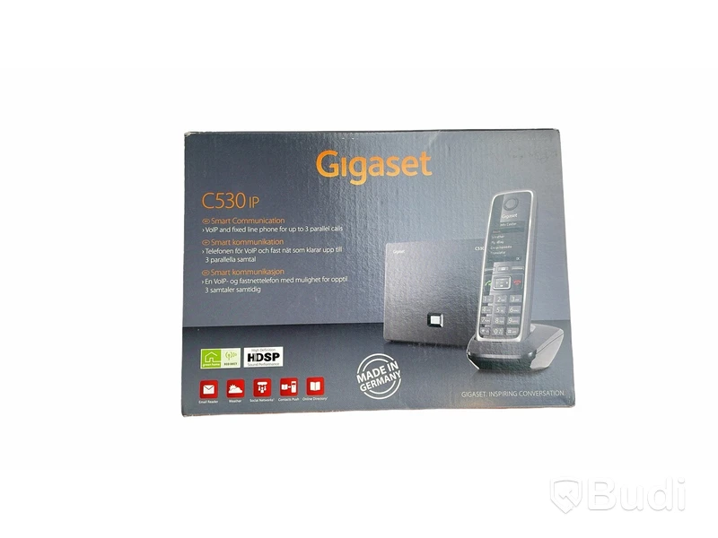 Fast telefon, trådlös 2 st. Gigaset C530 IP i originalförpackning.