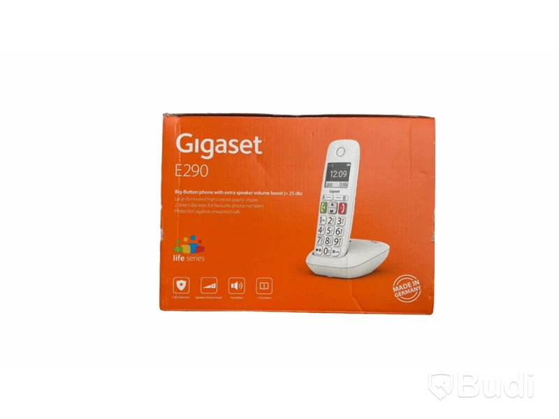 Fast telefon, trådlös Gigaset E290.