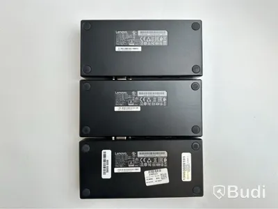 3 st. Lenovo ThinkPad USB-C Dock inkl. strömkabel.
