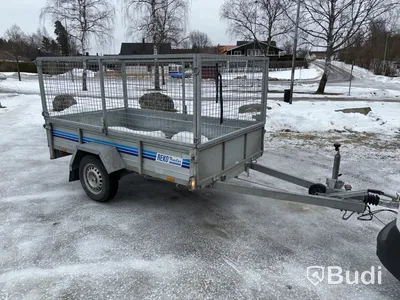 Släpvagn med gallergrindar, Reko Trailer, FF 4905, -2017