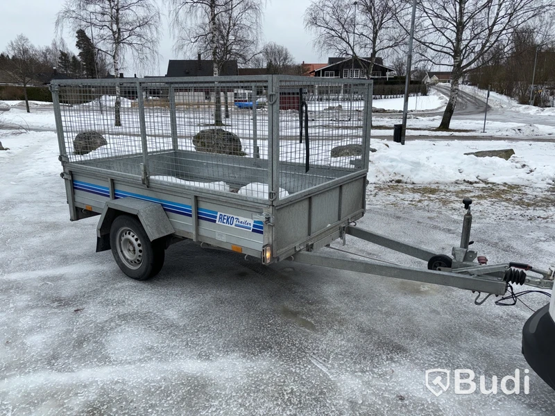 Släpvagn med gallergrindar, Reko Trailer, FF 4905, -2017