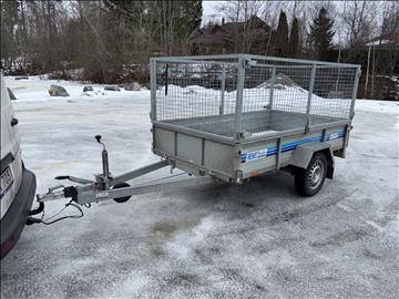 Släpvagn med gallergrindar, Reko Trailer, FF 4905, -2017