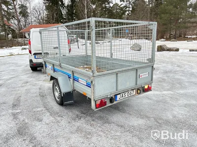 Släpvagn med gallergrindar, Reko Trailer, FF 4905, -2017