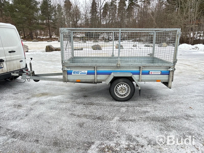 Släpvagn med gallergrindar, Reko Trailer, FF 4905, -2017