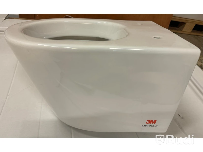 (Ny) WC-stol Vägghängd Alterna Opus Compact Vit