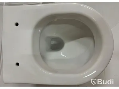 (Ny) WC-stol Vägghängd Alterna Opus Compact Vit