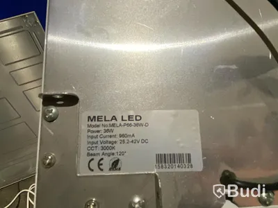LED-belysning 8st 60x60cm