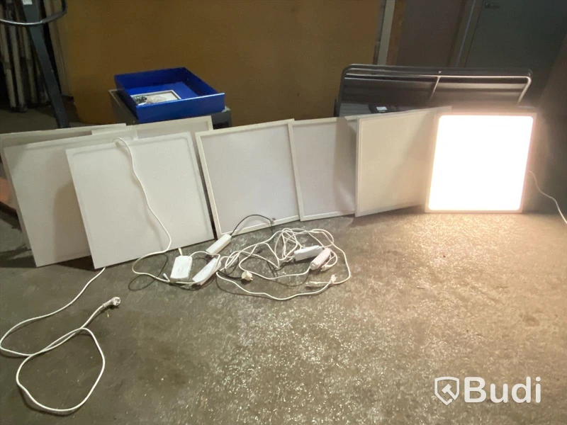 LED-belysning 8st 60x60cm