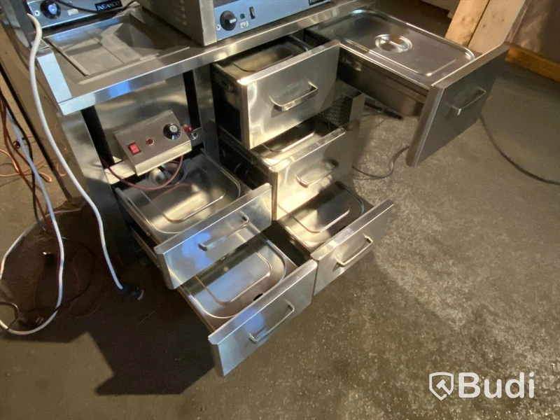 Kylbänk, korvgrill med mera