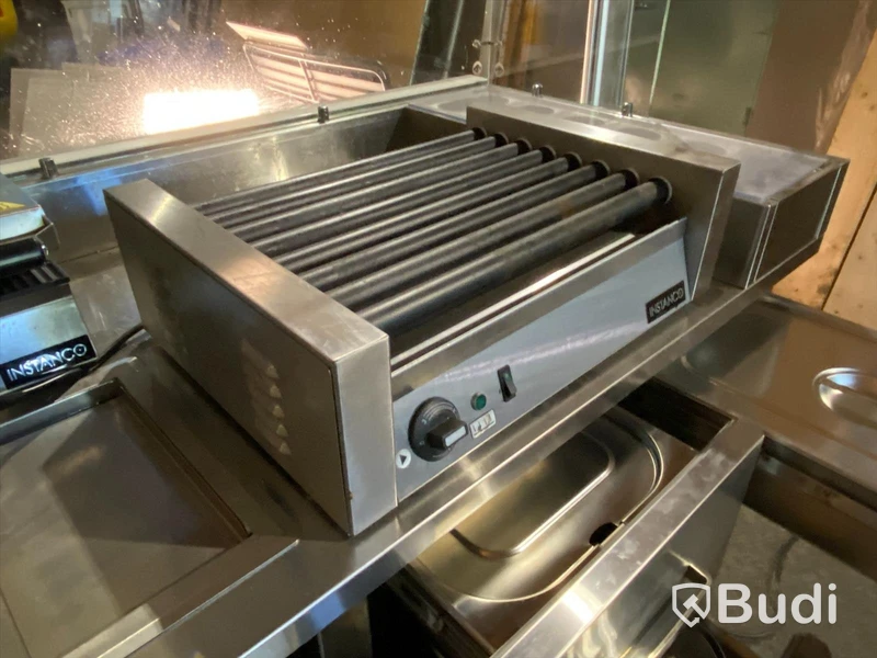 Kylbänk, korvgrill med mera