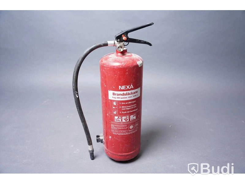 Pulversläckare - Nexa 6kg ABC-pulver 43A.