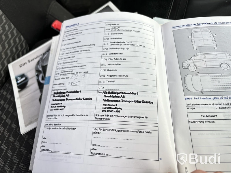 Volkswagen Crafter 35 volymskåp med bakgavellyft 2.0 TDI (163hk) -2014 EXPORT