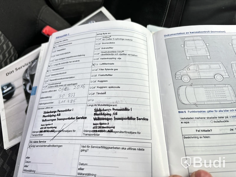 Volkswagen Crafter 35 volymskåp med bakgavellyft 2.0 TDI (163hk) -2014 EXPORT