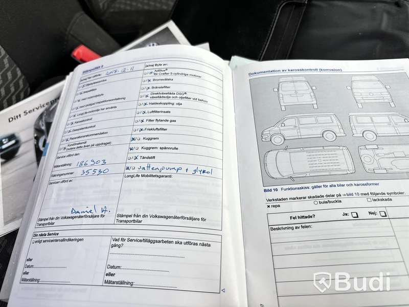 Volkswagen Crafter 35 volymskåp med bakgavellyft 2.0 TDI (163hk) -2014 EXPORT