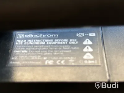 3 st fotoblixtar elinchom 500 med stativ